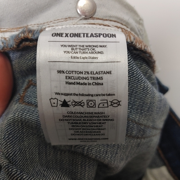 ONE Teaspoon Freebirds II Jeans Size 27 - Picture 10 of 14